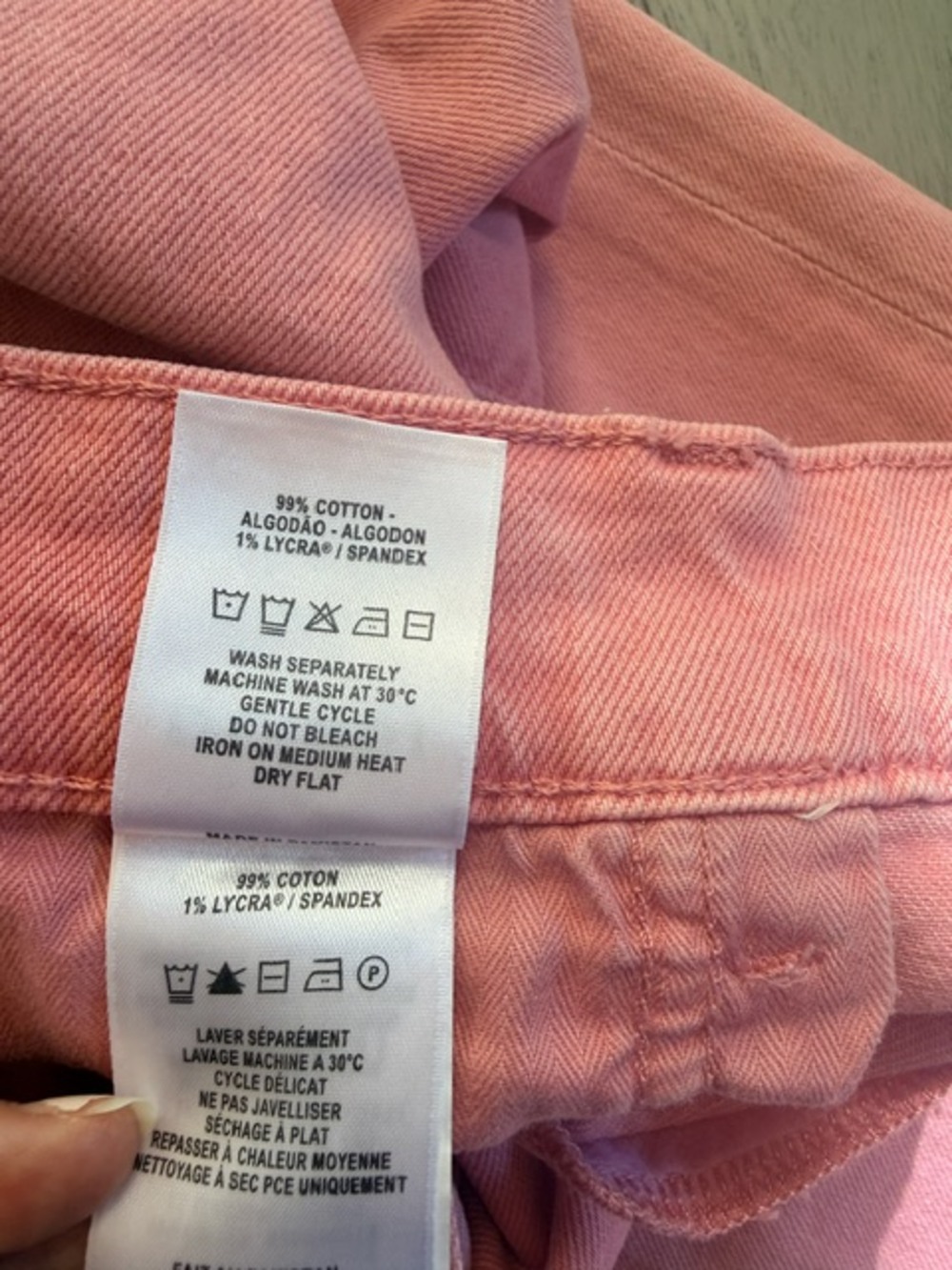 NWOT DL1961 Patti Straight High Rise Vintage Ankle in Flamingo size 27 - Picture 11 of 16
